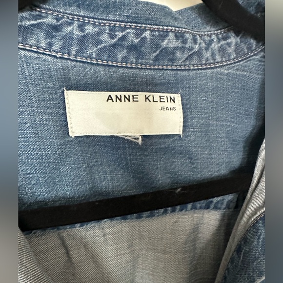 Anne Klein Jeans Denim Shirt - Picture 3 of 6